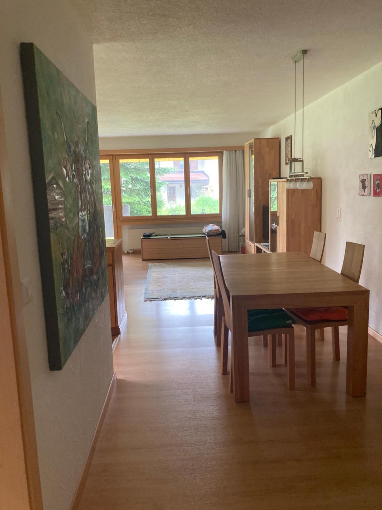 Ferienwohnung Haus Ginseng Davos Esterno foto