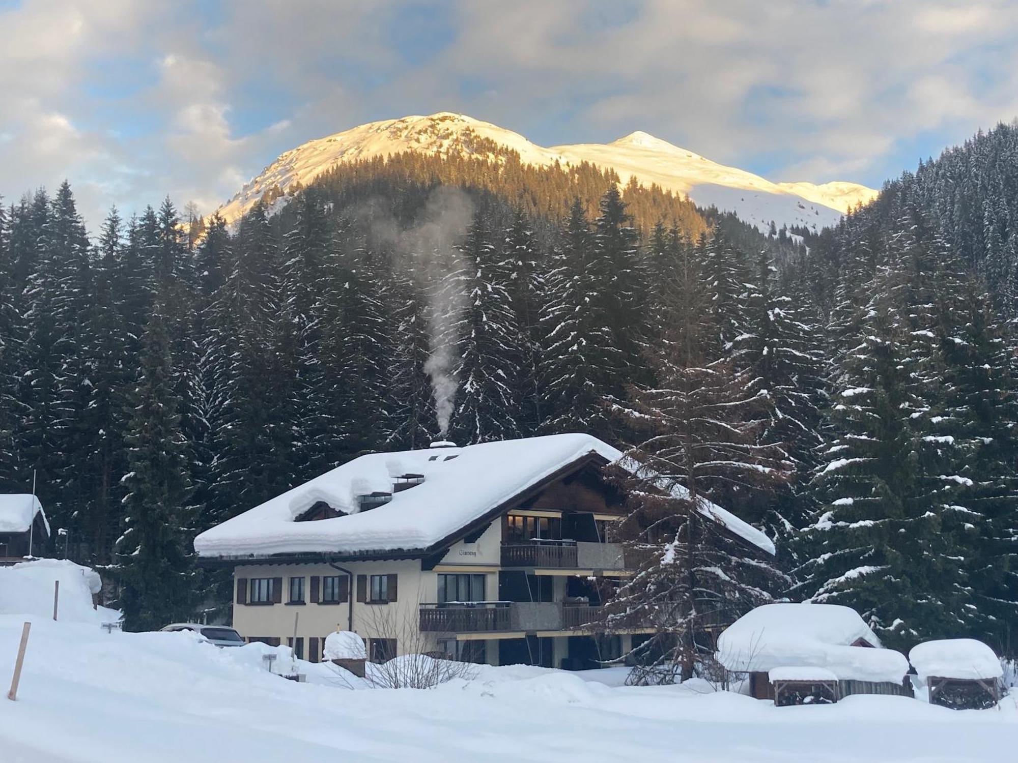 Ferienwohnung Haus Ginseng Davos Esterno foto